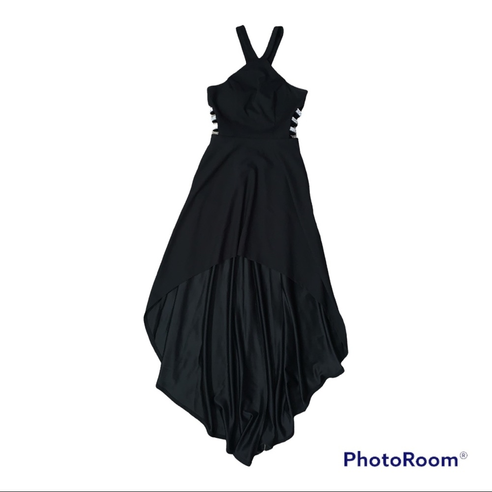 Black High-Low Formal Dress